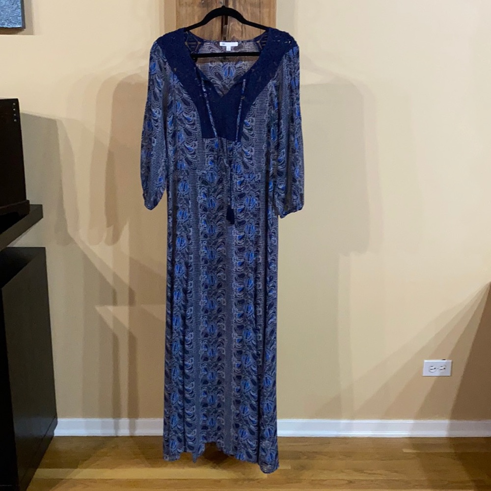 Only worn once sheer long cover-up!